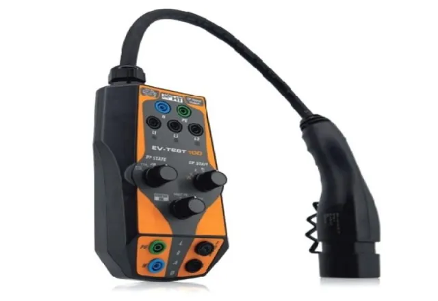Alquiler de Adaptador para Verificación de Estaciones de Recarga de Vehículo Eléctrico EV-TEST 100