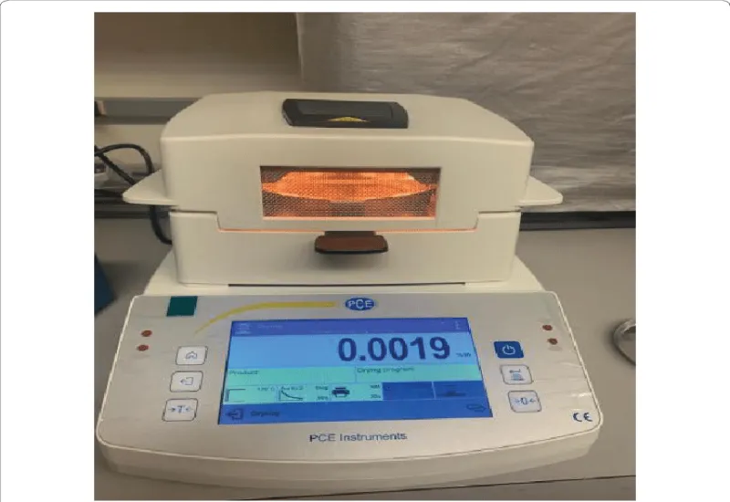 Alquiler de Analizador de humedad halógeno de alta precisión para solidos ASTM D2216