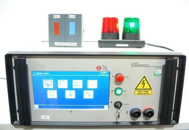 Alquiler del equipo de prueba de rigidez dieléctrica hasta 200 mA IEC 61439 en Monterrey