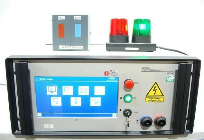 Alquiler del equipo de prueba de rigidez dieléctrica hasta 200 mA IEC 61439 en Monterrey