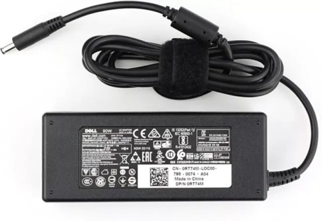 Cargador original 90W para Dell RT74M 0RT74M 0VRJN1 VRJN1 LA90PM111