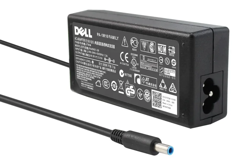 Cargador para Laptop Dell 19.5V 4.62A  90W  Punta Azul