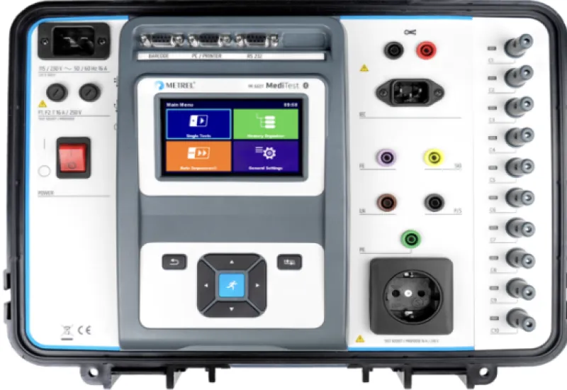 Venta de equipo Metrel MI3252 medidor de baja resistencia Microhmetro